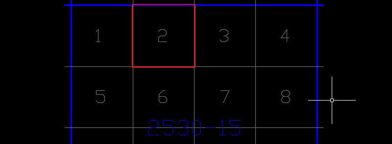 Квадрат планшета координатной сетки